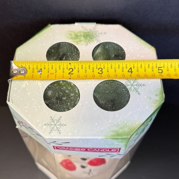 Yankee Candle 2022 Snowman Ceramic Tea Light Holder Luminary W/Tealights Holiday - Picture 11 of 16